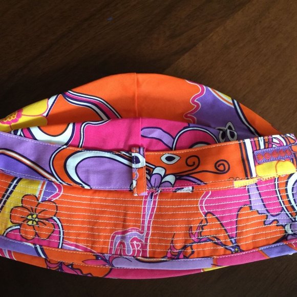 Toddler Summer Retro Floral Bucket Hat - Picture 3 of 6